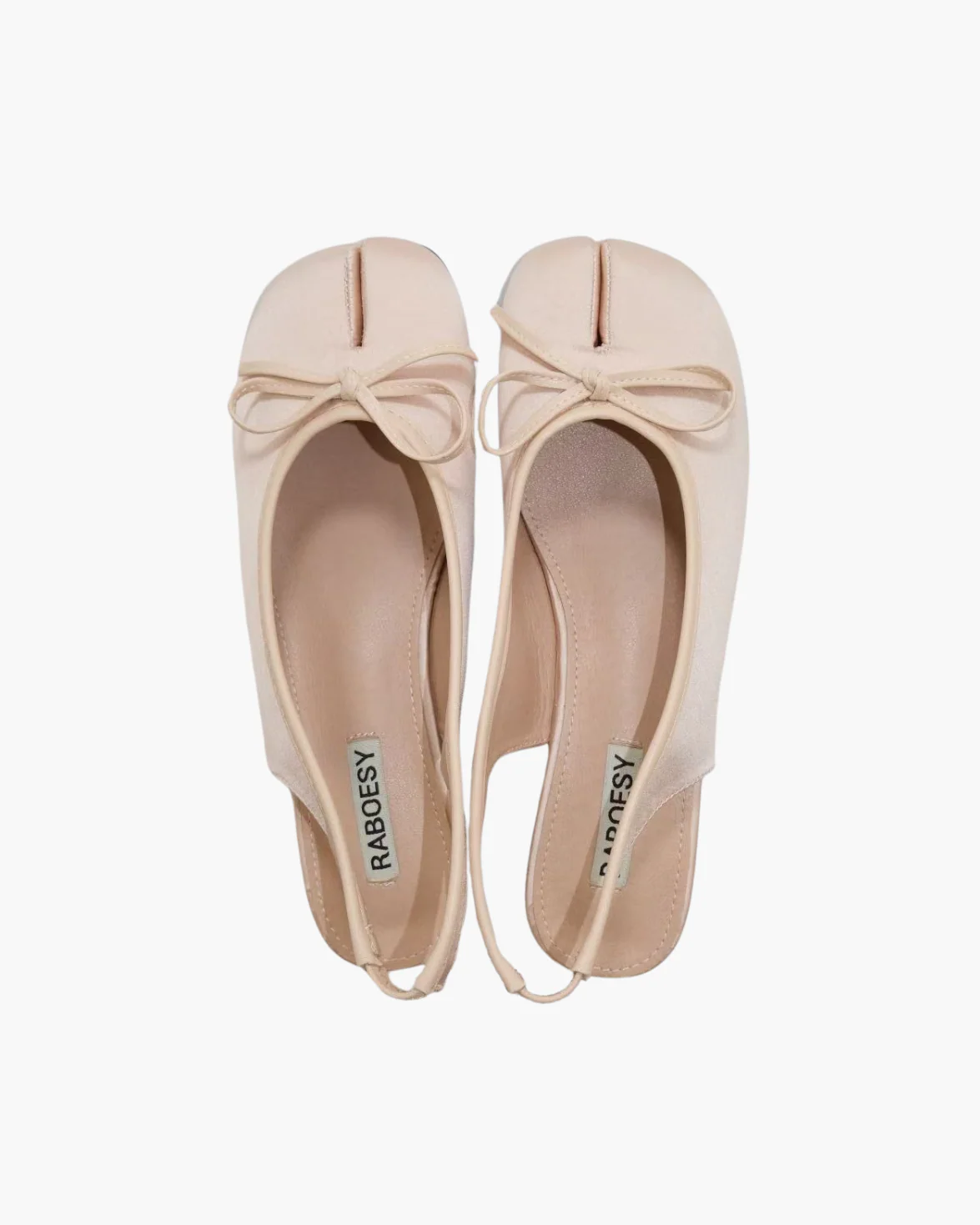 Bow Tie Slingback Tabi Pumps - Image 13