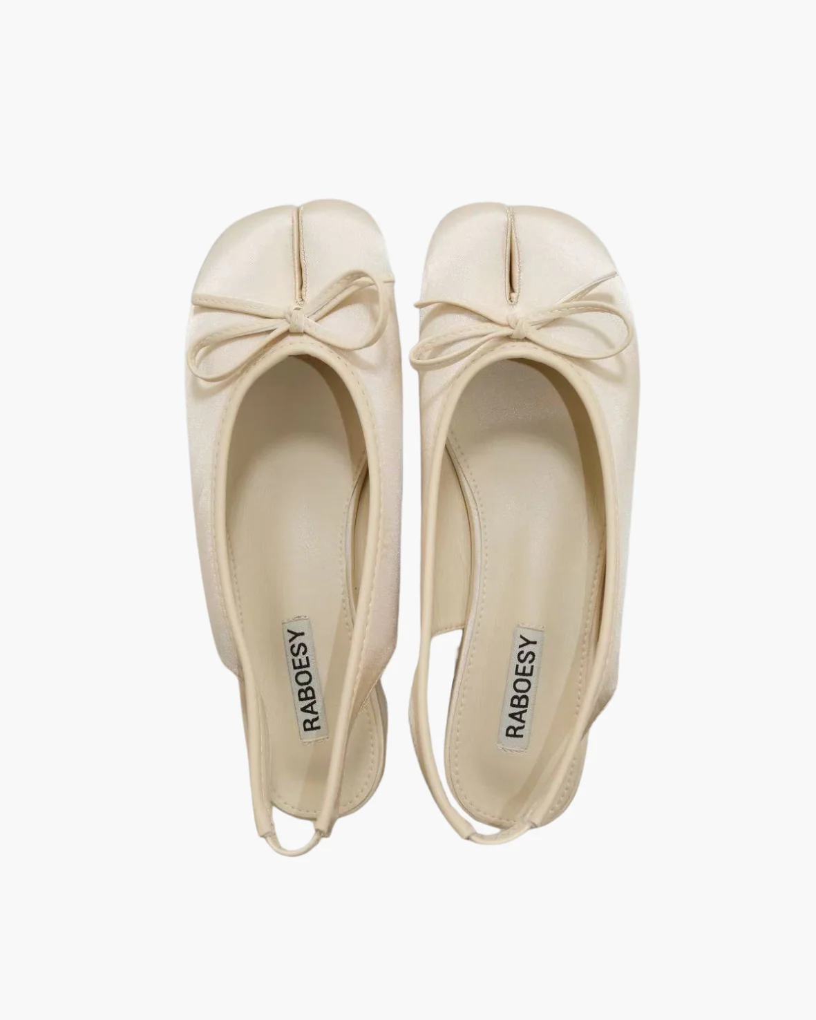 Bow Tie Slingback Tabi Pumps - Image 21