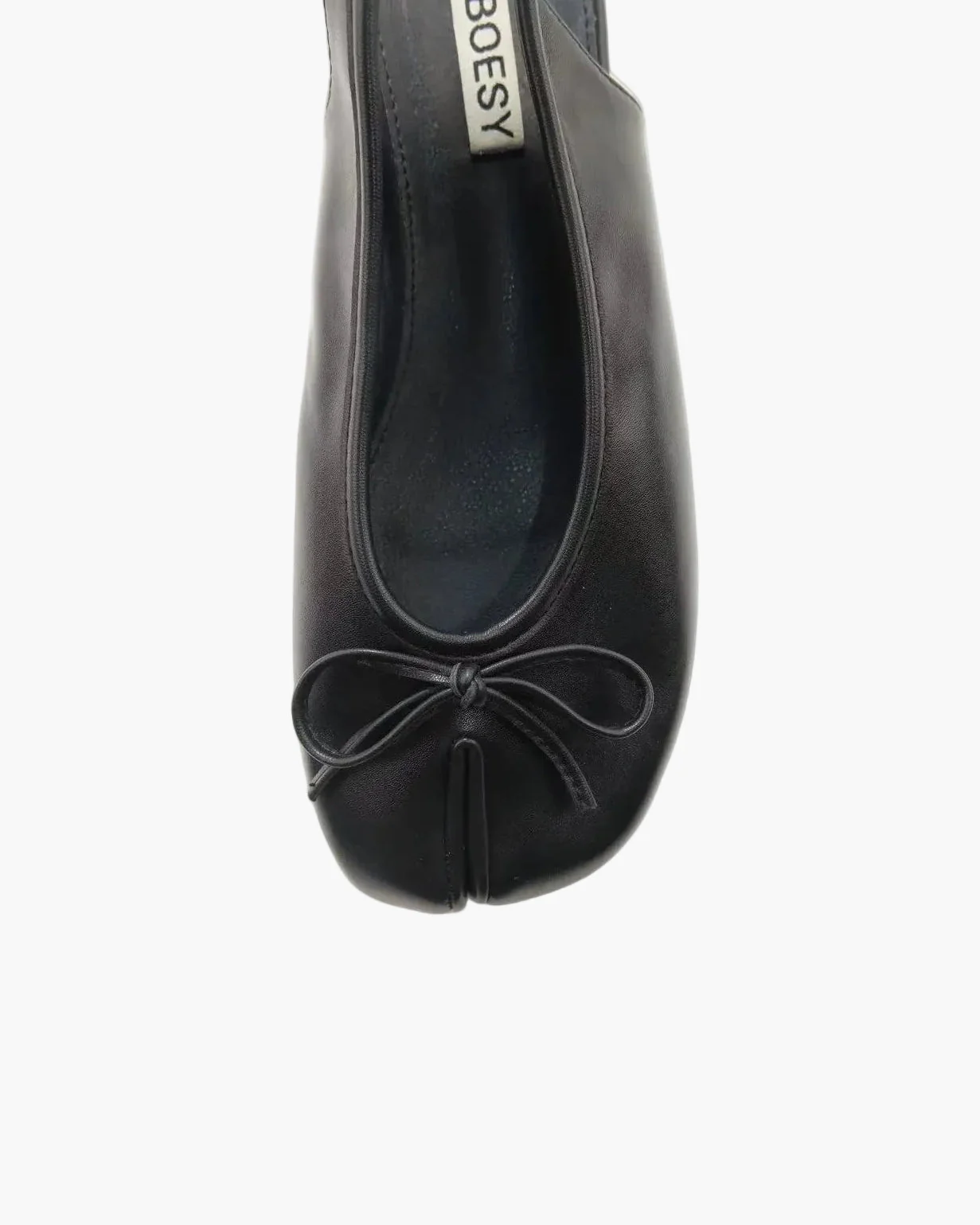 Bow Tie Slingback Tabi Pumps - Image 4