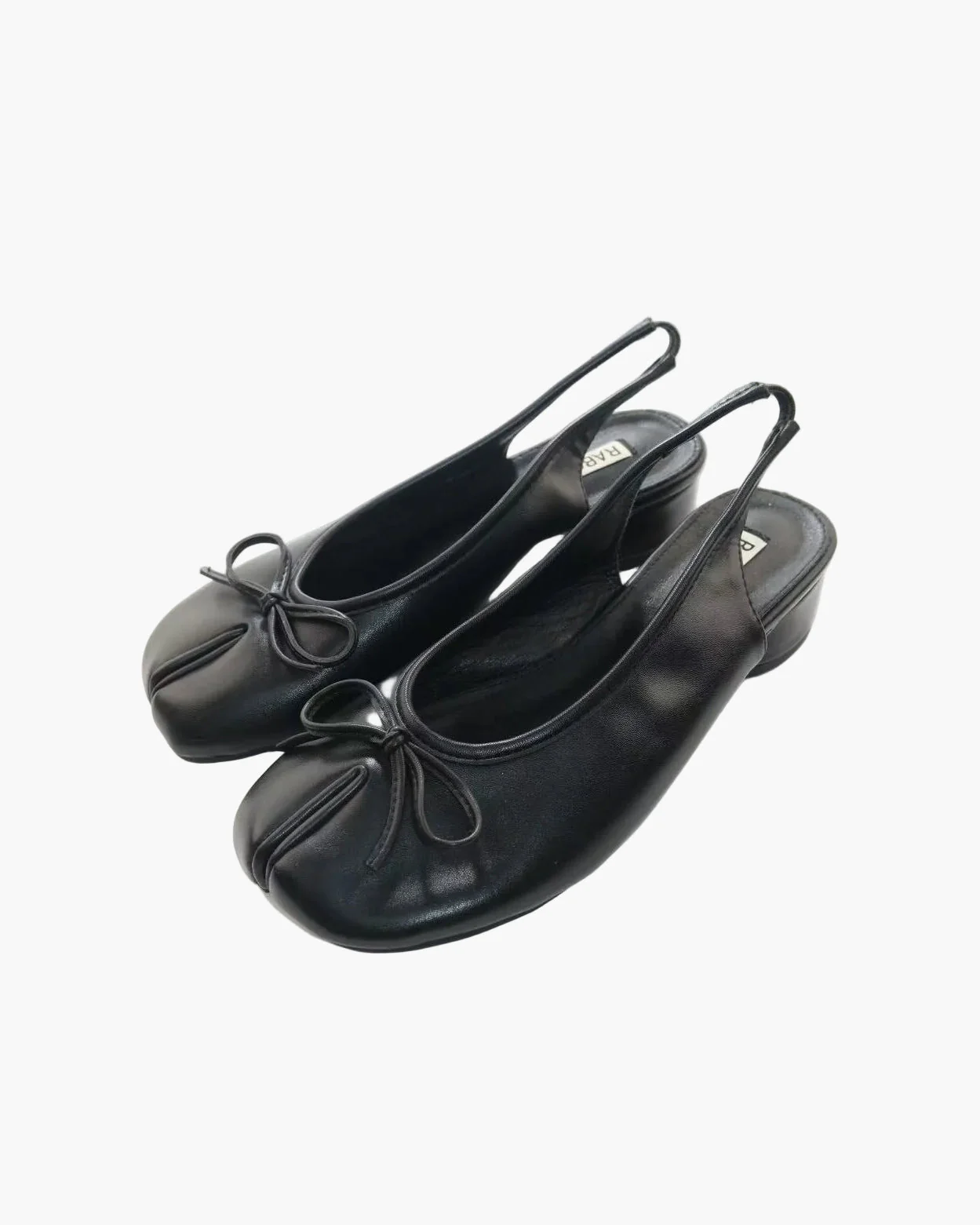 Bow Tie Slingback Tabi Pumps - Image 6