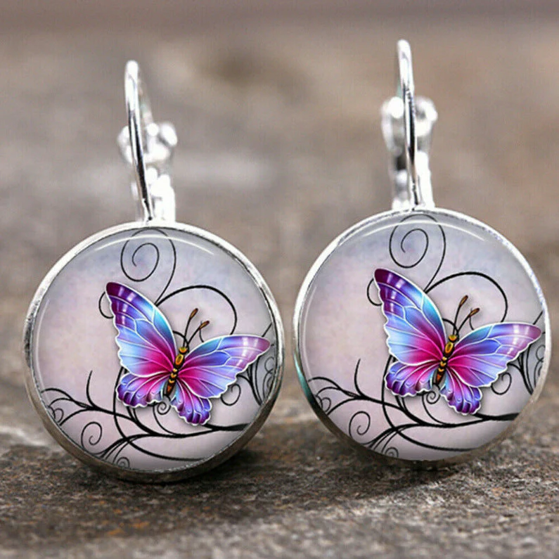 Time Stone Sunflower Earrings - Image 6