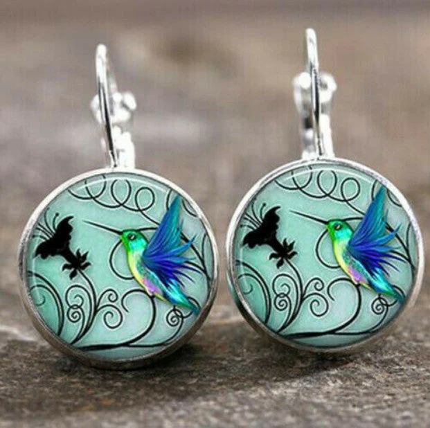 Time Stone Sunflower Earrings - Image 8