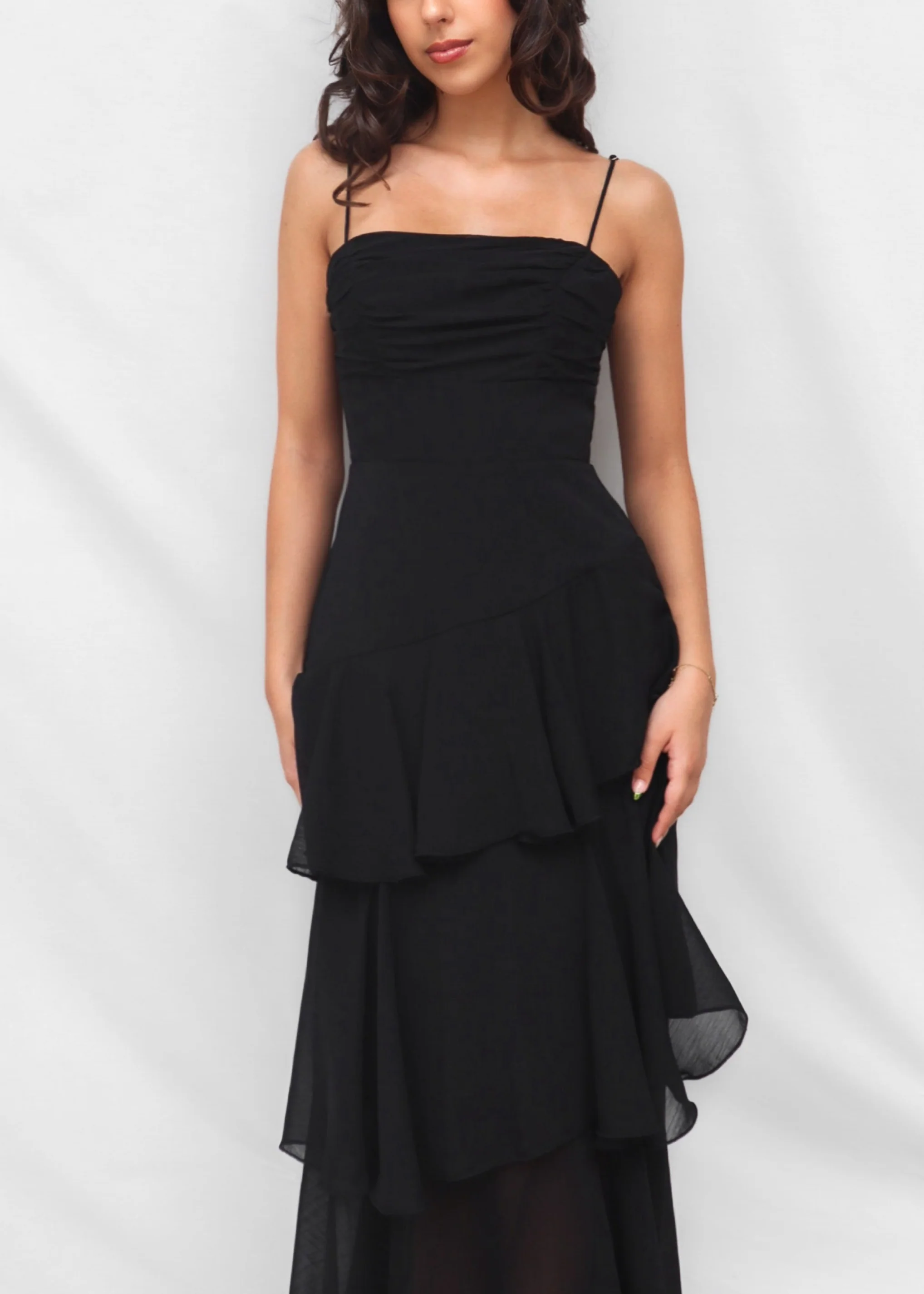 Tommi Maxi Dress - Black - Image 6