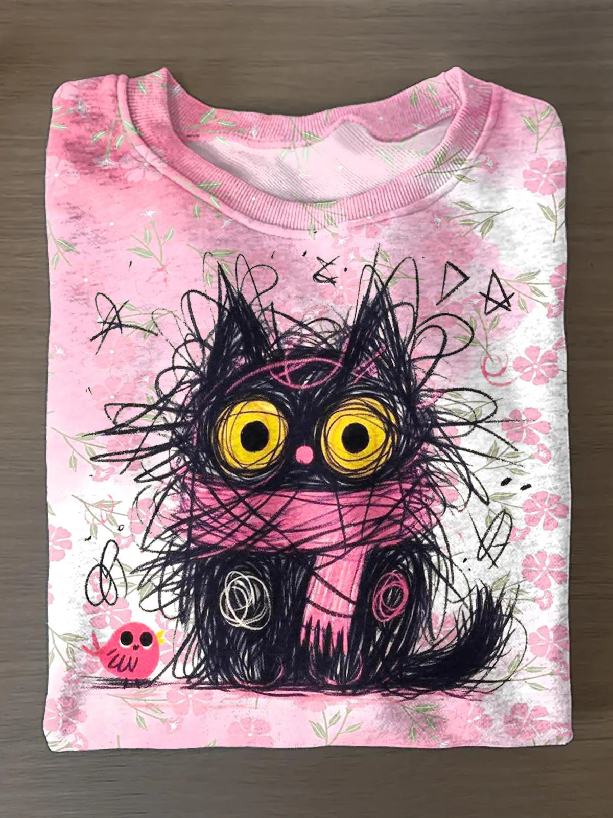 Valentine's Day Printed Long Sleeve Casual Top