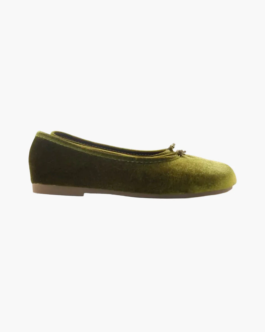 Velvet Tabi Ballet Flats - Image 7