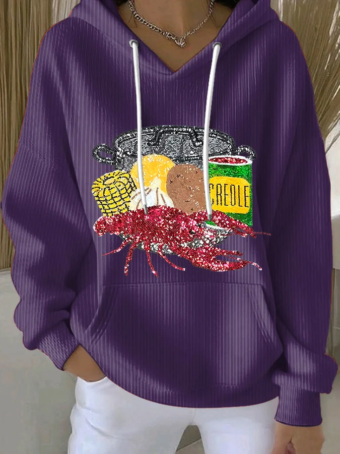 Women's Carnival Print Sweatshirt