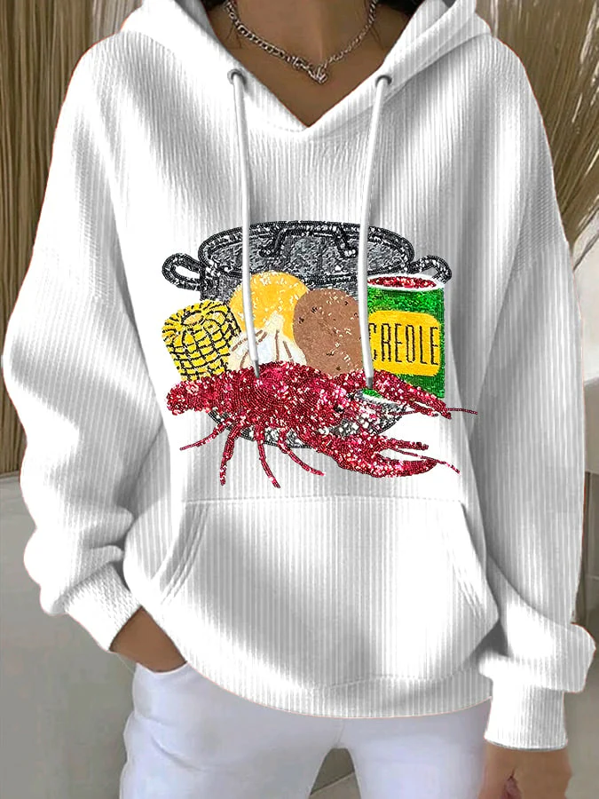 Women's Carnival Print Sweatshirt - Image 6