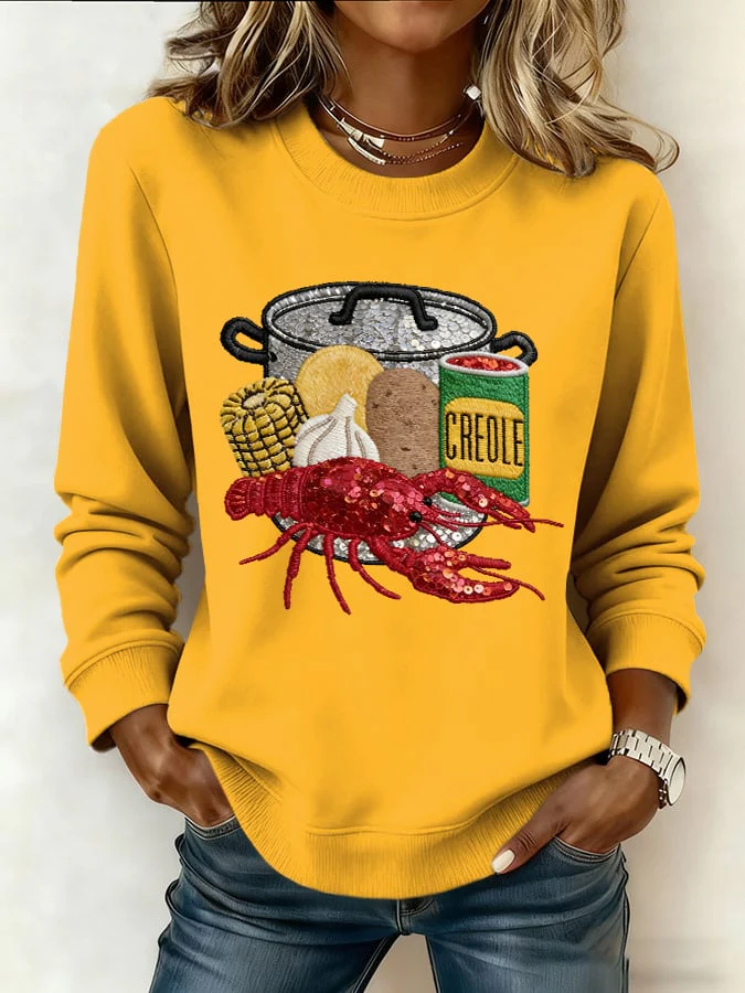 Women's casual carnival sweatshirt - Image 2