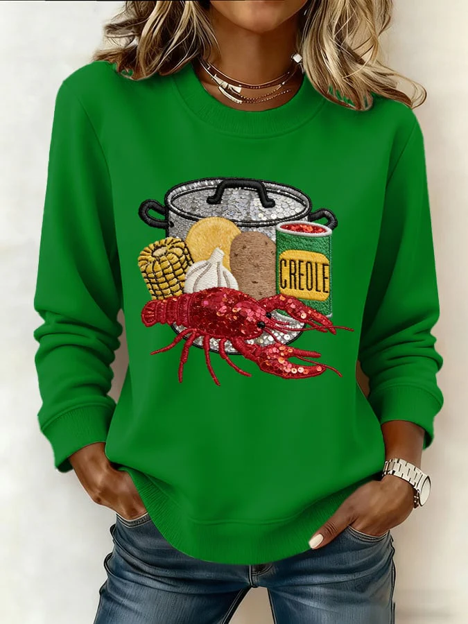 Women's casual carnival sweatshirt - Image 3