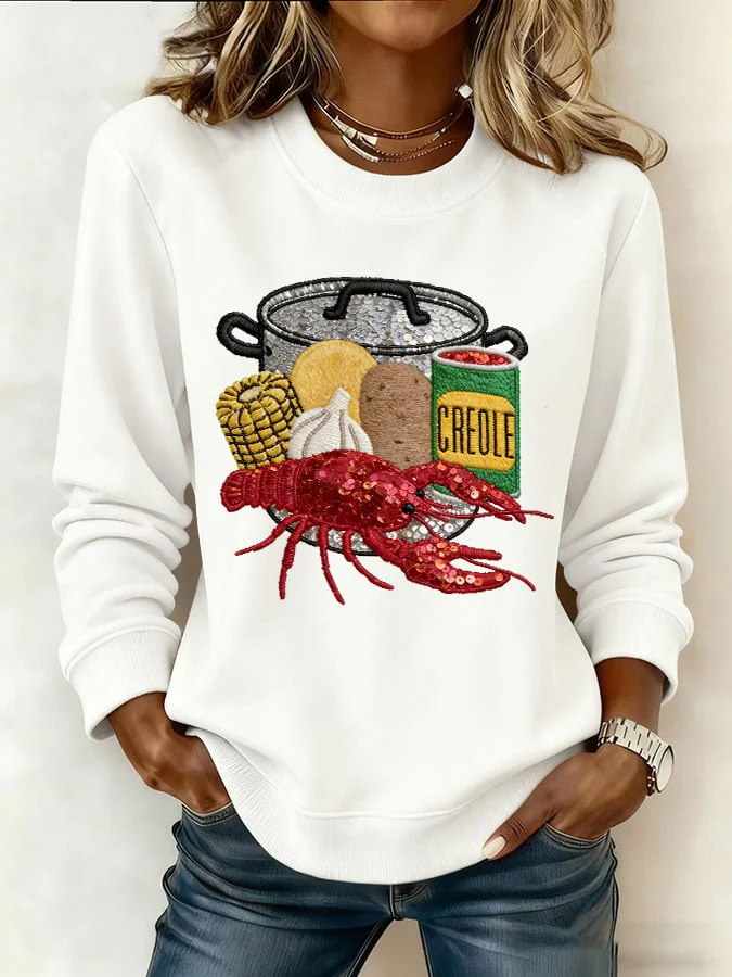 Women's casual carnival sweatshirt - Image 5