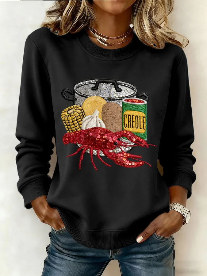 Women's casual carnival sweatshirt - Image 6