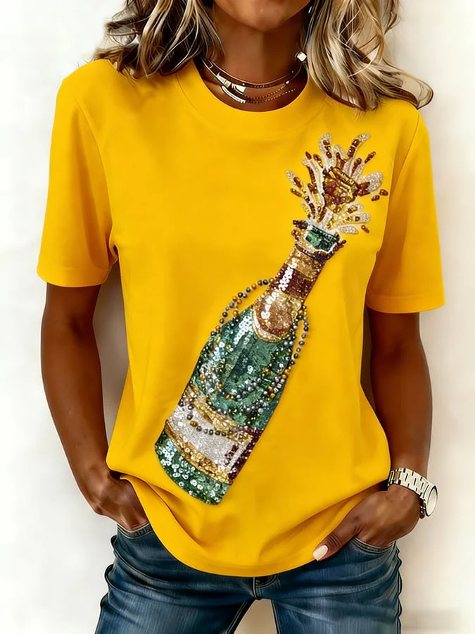 Women's Casual Carnival T-shirt - Image 2