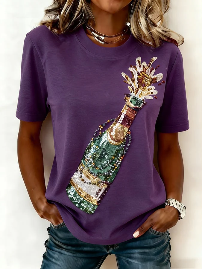Women's Casual Carnival T-shirt - Image 4