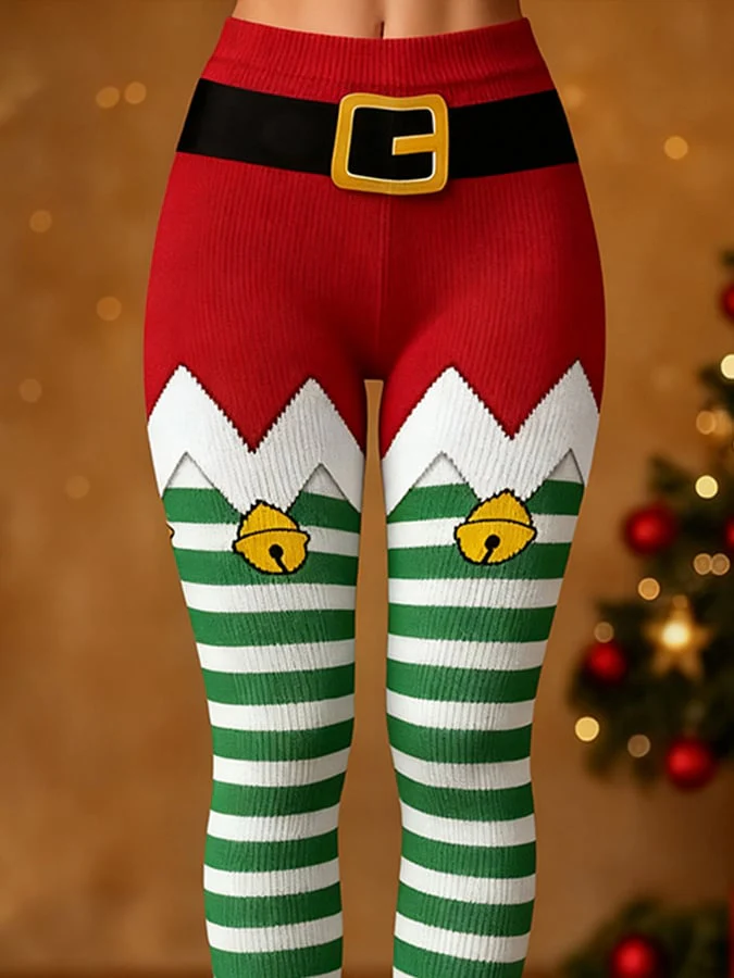 Women'S Christmas Tight High-Elastic Leggings - Image 2