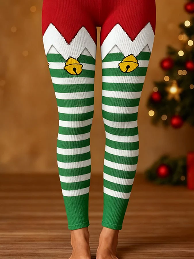 Women'S Christmas Tight High-Elastic Leggings - Image 3