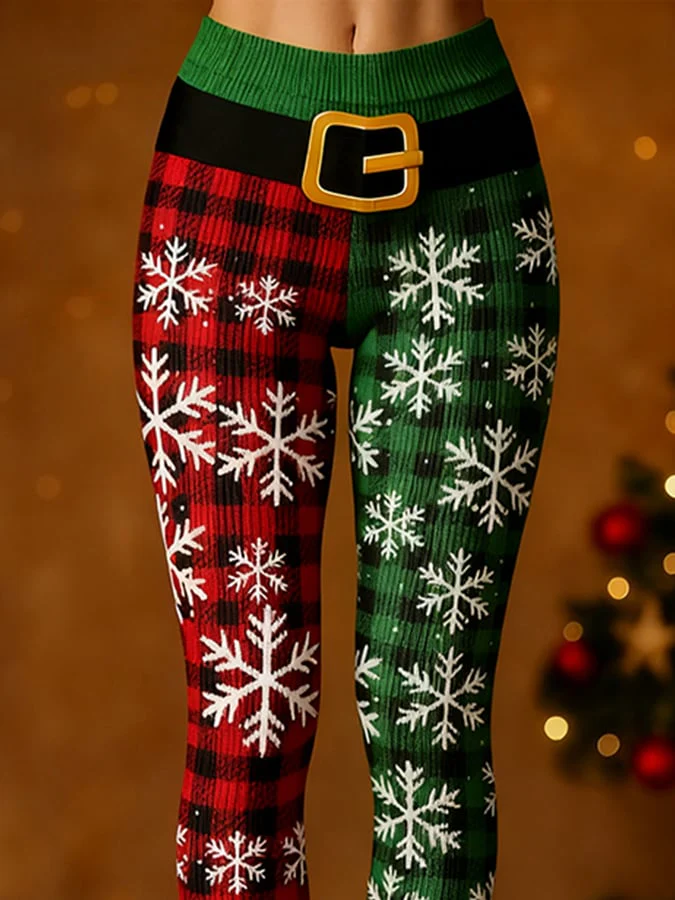 Women'S Christmas Tight High-Elastic Leggings - Image 2