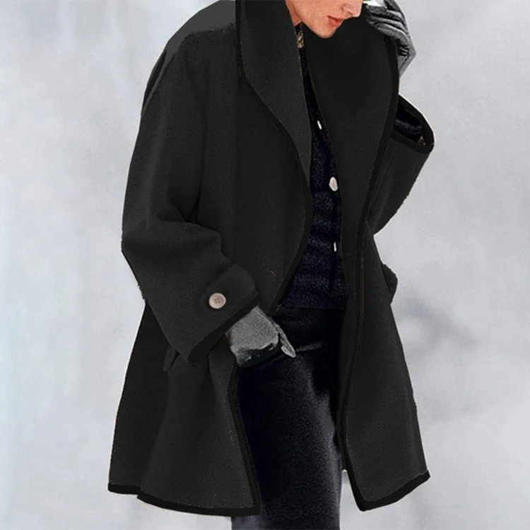 Women's Fashion Lapel Coat - Image 4