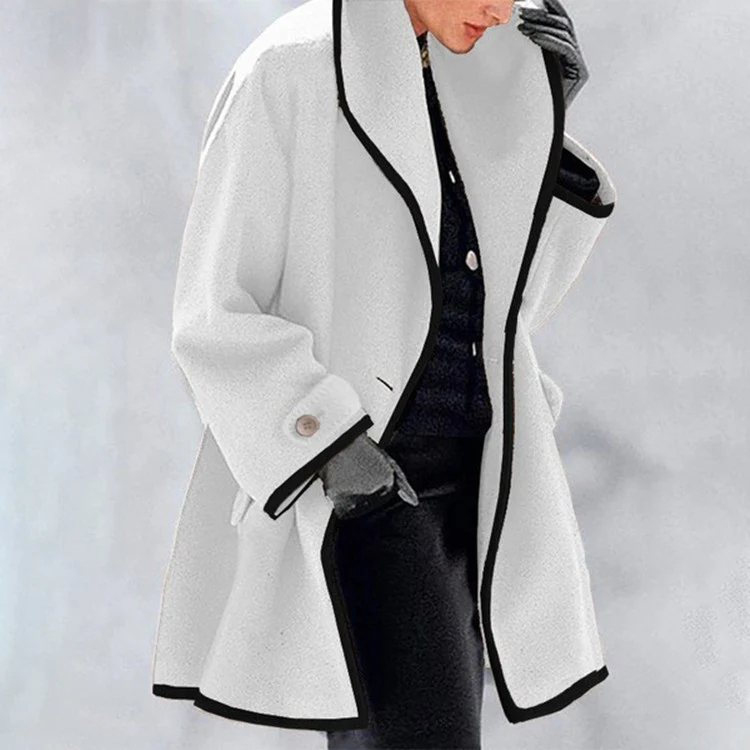 Women's Fashion Lapel Coat - Image 5