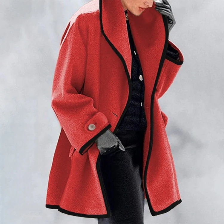Women's Fashion Lapel Coat - Image 6
