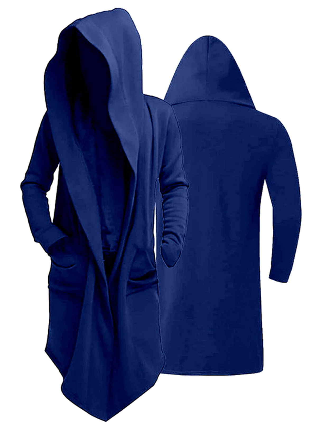 Women's Autumn Cardigan Sweatshirt Hooded Cape Long Hooded - Image 5