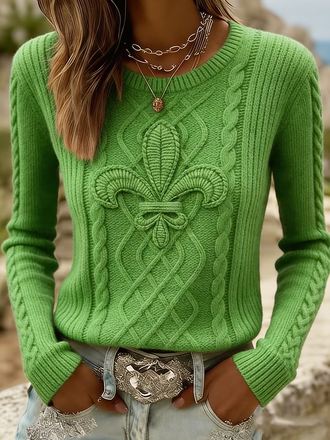 Women'S Mardi Gras Art Print Top - Image 3