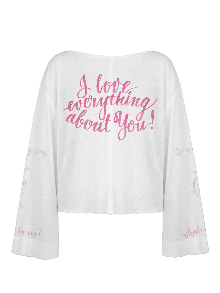 Women's Pink Long Sleeve Cotton Homewear Set - Image 18