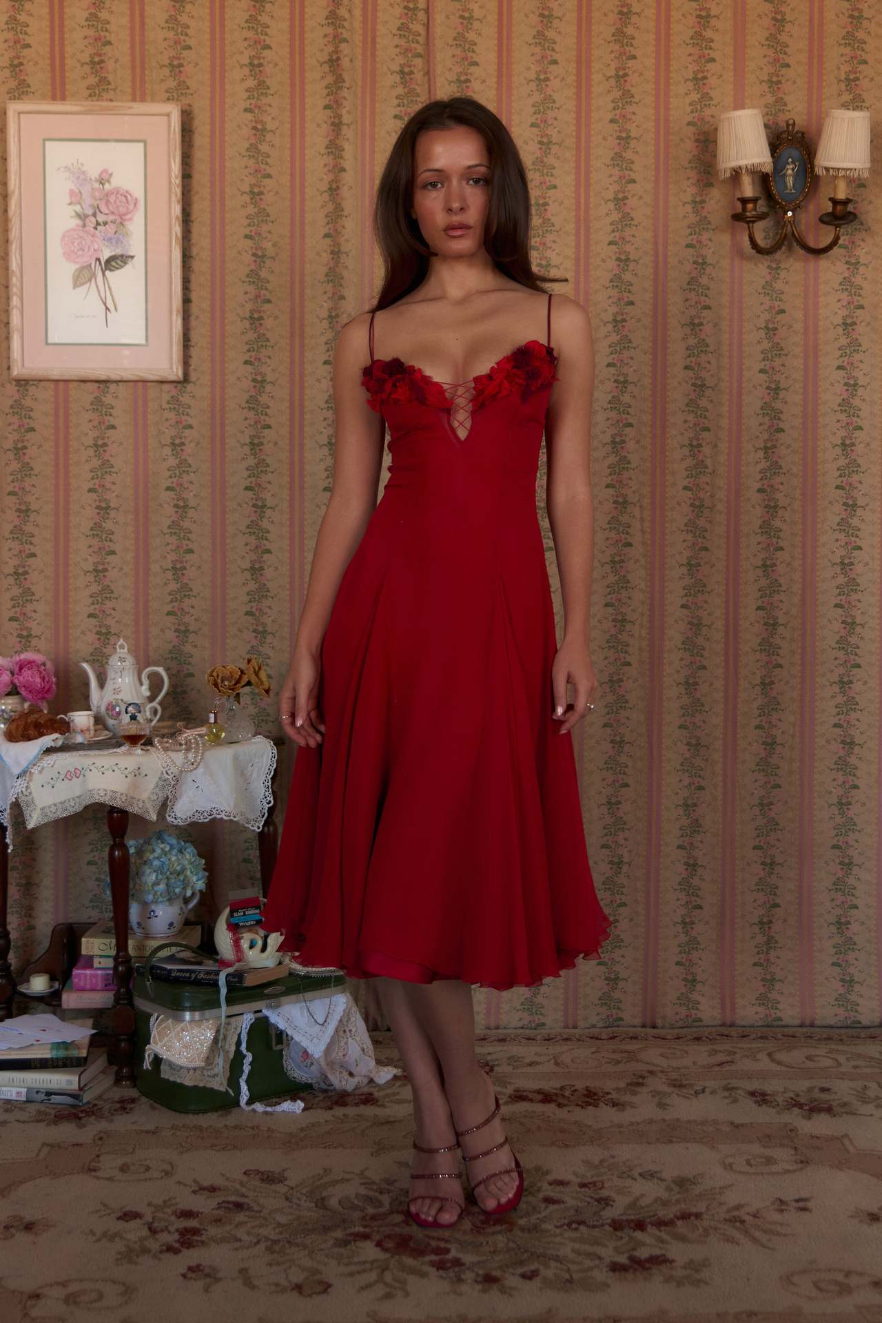 Women's Solid Color Loose And Versatile Camisole Dress - Image 7