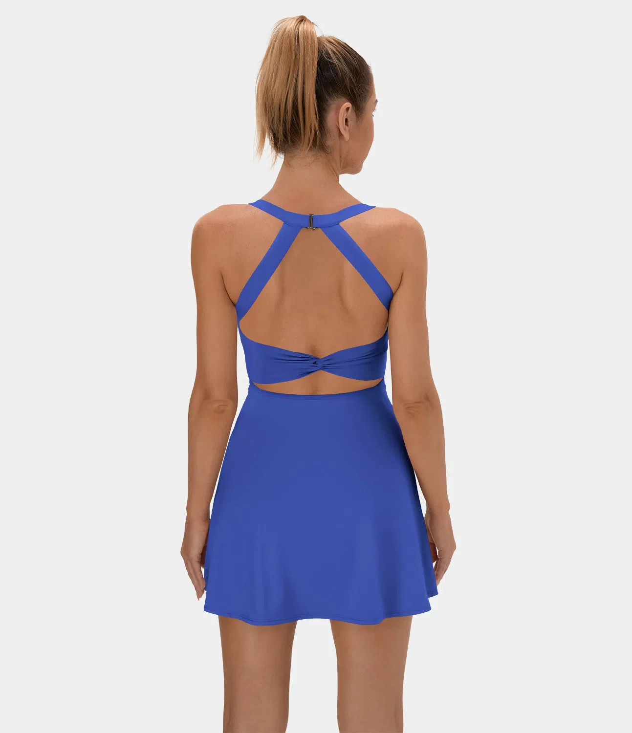 Backless Crisscross Active Dress-Easy Peezy Edition - Image 5
