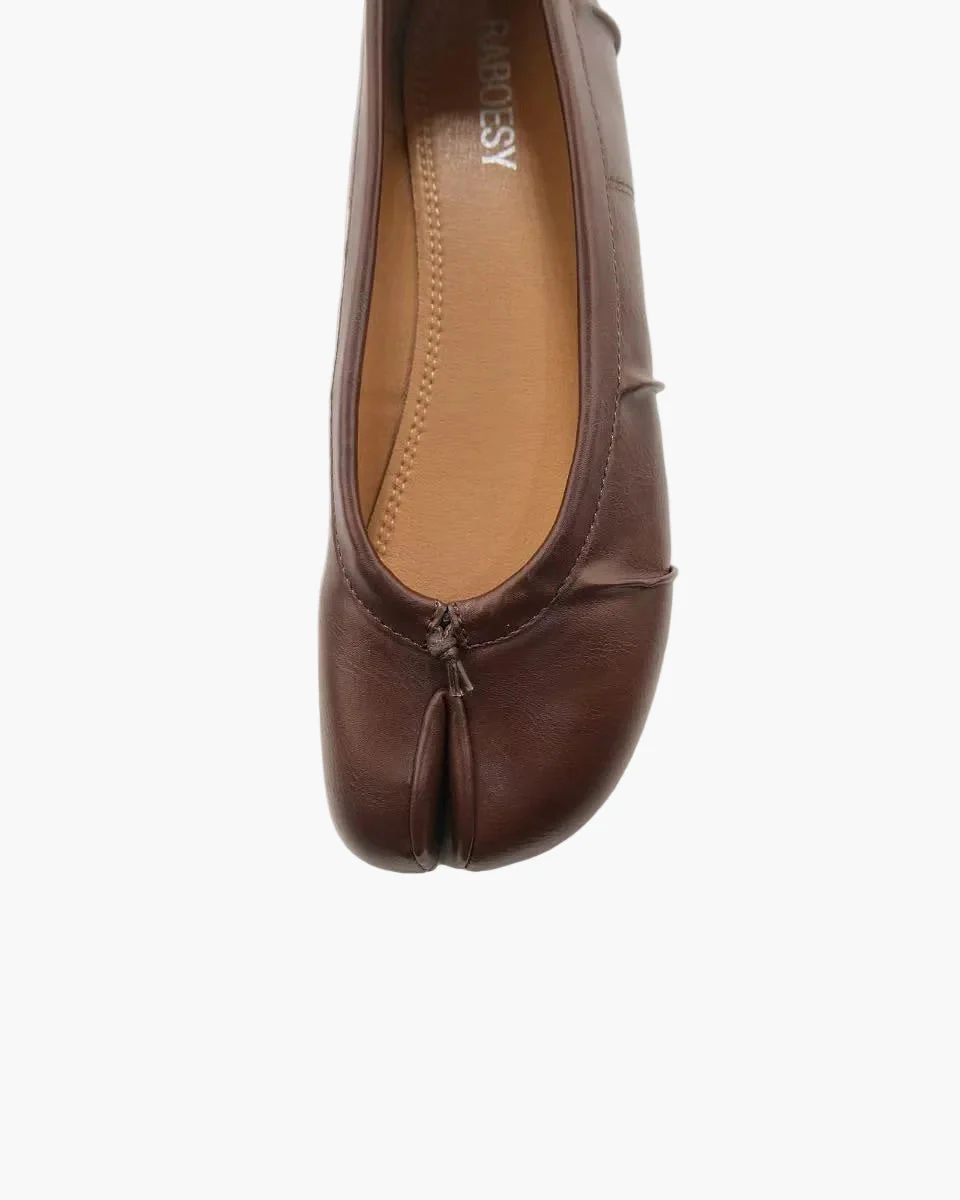 Wrinkles Tabi Ballet Flats - Image 10