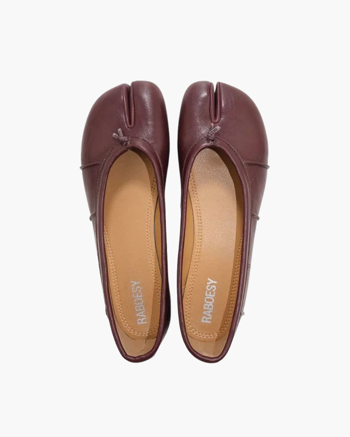 Wrinkles Tabi Ballet Flats - Image 13