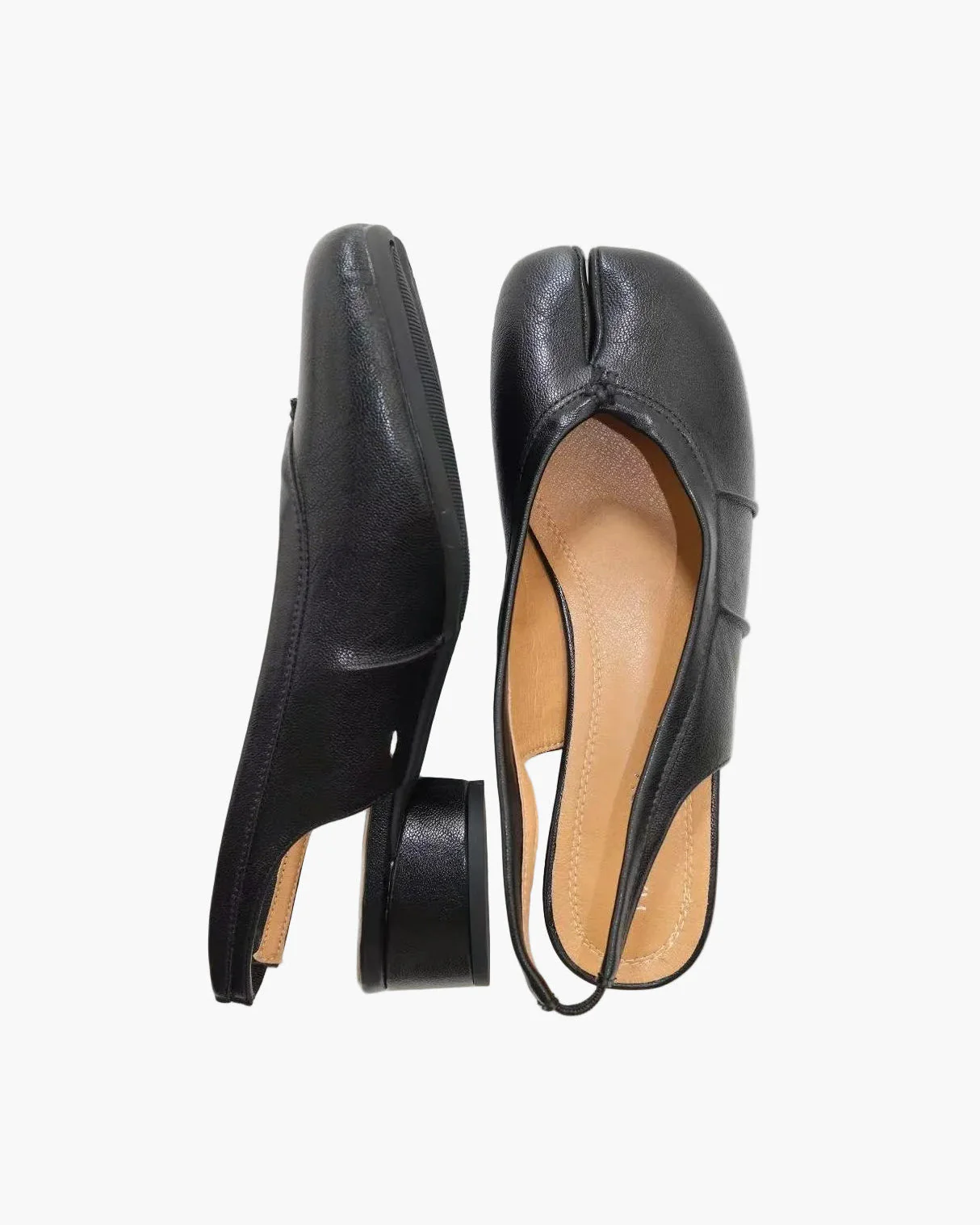 Wrinkles Tabi Sandal Pumps - Image 2