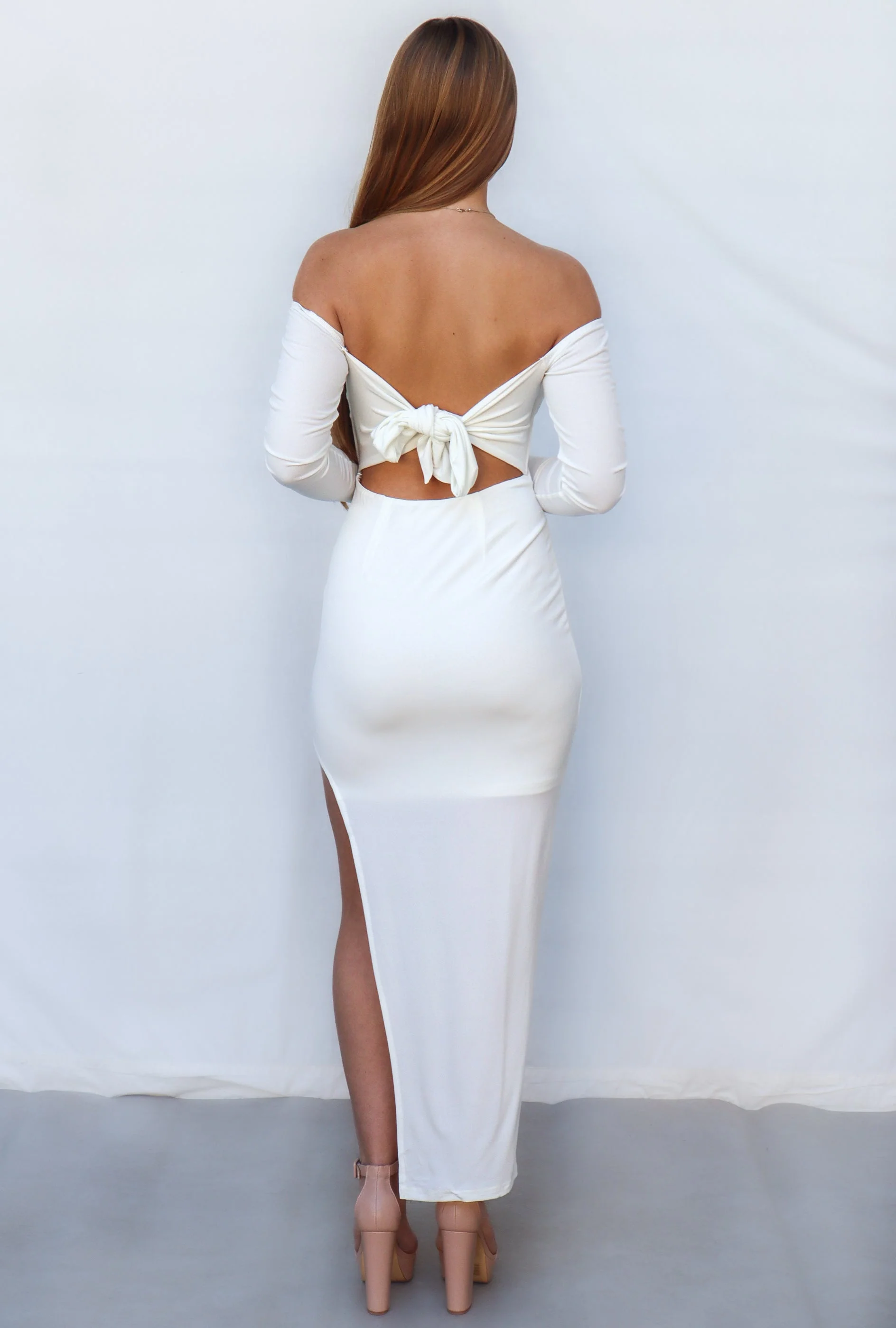 Zoya Maxi Dress - White - Image 2