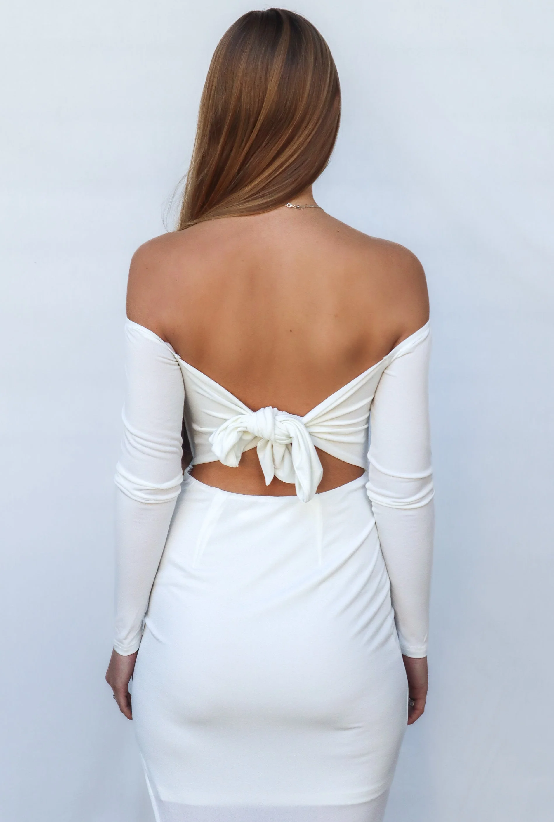 Zoya Maxi Dress - White - Image 4